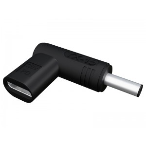 PRL Adapter USB gniazdo USB-C-wtykDC1,35/4,0