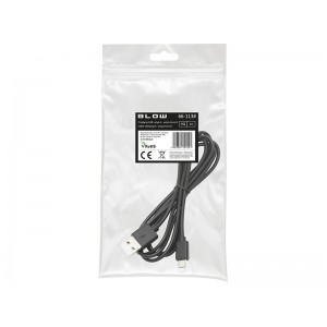 PRL Przyłącze USB A - micro B 0,85m czarne