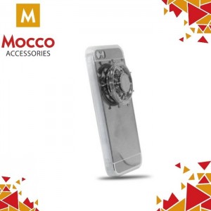 Mocco Spinner Mirror Case Чехол + Спиннер для телефона Samsung J510 Galaxy J5 (2016) Серебрянный