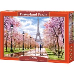 Anycast Castorland Pastaiga Parīzē Puzzle 1000 gab.