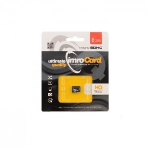 Imro Atmiņas Karte microSDHC / 8GB /  cl. 10