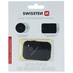 Swissten Металлические пластины Swissten для магнитного держателя