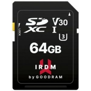 Goodram SDXC IRDM UHS-I U3 64GB Карта памяти