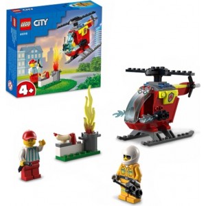 Lego City 60318 Fire Helicopter Konstruktors
