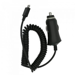 HQ V2 Premium Auto Lādētājs 1A + Micro USB kabelis Melns
