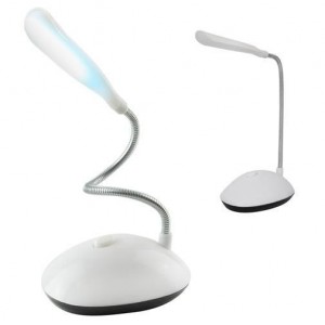 Roger Mini Настольная лампа LED гибкая Белая