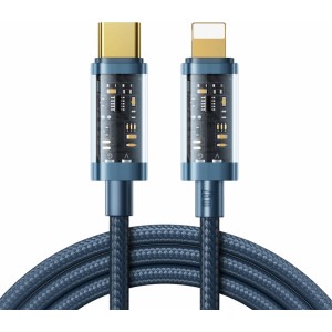 Joyroom cable USB Type C - Lightning PD 20W 1.2m blue (S-CL020A12-blue) (universal)