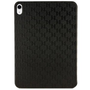 Karl Lagerfeld KLFC11SAKHPKK iPad 10.9" Folio Magnet Allover Cover black/black Saffiano Monogram Ikonik (universal)