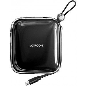 Joyroom powerbank 10000mAh Jelly Series 22.5W with built-in USB C cable black (JR-L002) (universal)