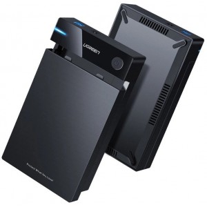 Ugreen HDD bay SATA 3.5 '' HDD enclosure USB 3.0 black (50422) (universal)