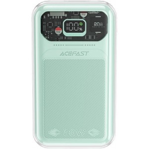 Acefast power bank 20000mAh Sparkling Series fast charging 30W green (M2) (universal)