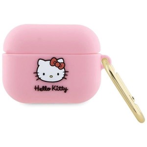 Hello Kitty Silicone 3D Kitty Head case for AirPods Pro - pink (universal)