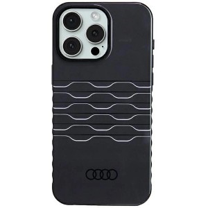 Audi IML MagSafe case for iPhone 15 Pro Max - black (universal)