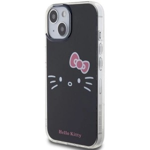 Hello Kitty IML Kitty Face case for iPhone 15 - black (universal)