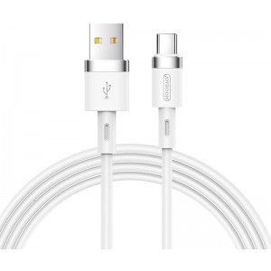 Joyroom USB - USB Typ C cable 2,4A 1,2 m (S-1224N2 White) (universal)