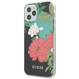 Guess GUHCP12MIMLFL01 iPhone 12/12 Pro 6.1" black/black N°1 Flower Collection (universal)