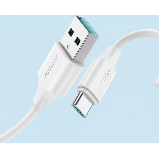 Joyroom USB charging / data cable - USB Type C 3A 2m white (S-UC027A9) (universal)