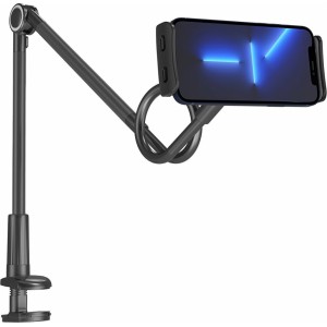 Wozinsky long flexible phone and tablet holder black (WTHBK5) (universal)