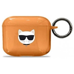 Karl Lagerfeld KLA3UCHFO AirPods 3 cover pomarańczowy/orange Choupette (universal)