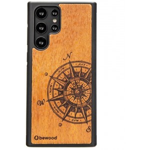 Bewood Wooden case for Samsung Galaxy S22 Ultra Bewood Traveler Merbau (universal)