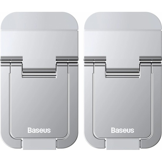 Baseus universal laptop feet stands (2 pcs.) silver (LUZC000012) (universal)