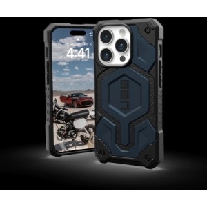 UAG Monarch Pro - Protective Case for iPhone 15 Pro, MagSafe Compatible (Mallard) (universal)