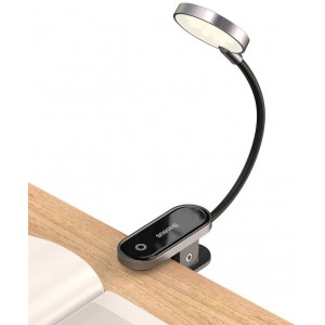 Baseus mini lamp LED lamp with clip gray (DGRAD-0G) (universal)