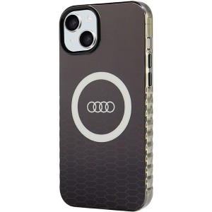 Audi IML Big Logo MagSafe case for iPhone 15 Plus / 14 Plus - black (universal)