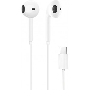Dudao in-ear headphones with USB Type-C connector white (X3C) (universal)