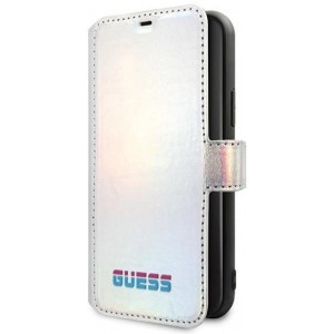 Guess GUFLBKN58BLD iPhone 11 Pro silver/silver book Iridescent (universal)