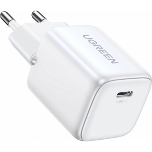 Ugreen GaN USB C 30W PD Ugreen Nexode Mini fast charger - white (universal)
