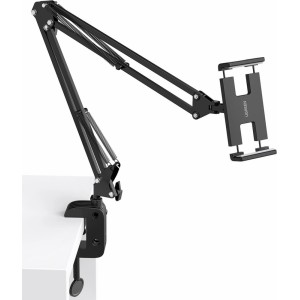 Ugreen holder tripod folding arm for table desk for phone tablet black-gray (50394) (universal)