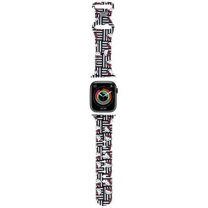 Hello Kitty Silicone Heads & Stripes Strap for Apple Watch 38/40/41mm - Black (universal)