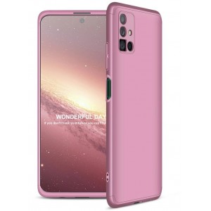 GKK 360 Protection Case Front and Back Case Full Body Cover Samsung Galaxy M51 pink (universal)