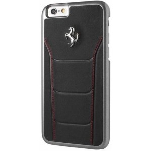 Ferrari Hardcase FESEHCP6BKR iPhone 6/6S 488 black/red stiching (universal)