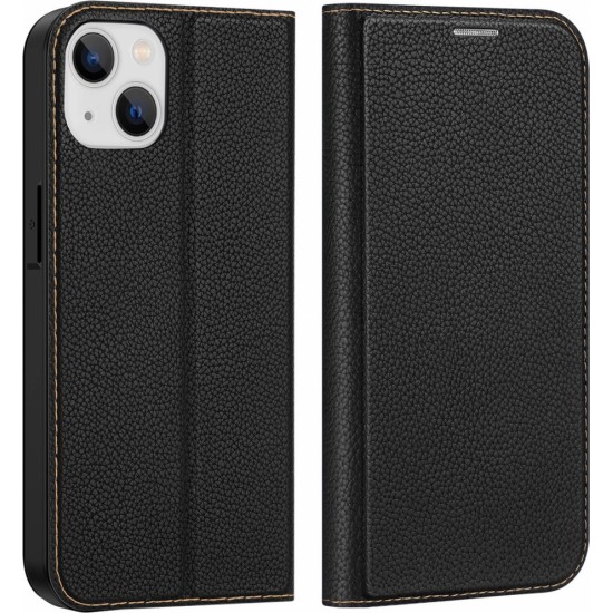 Dux Ducis Skin X2 case for iPhone 14 Plus case with magnetic flap black (universal)