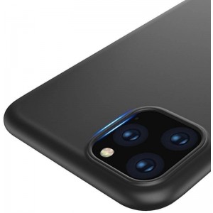 Hurtel Soft Case Cover Gel Flexible Cover for OnePlus 9RT 5G black (universal)