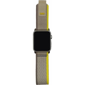 Hurtel Trail Velcro strap for Apple Watch 38/40/41 mm - light gray (universal)