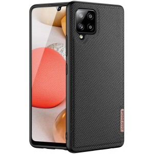 Dux Ducis Fino case covered with nylon material for Samsung Galaxy A42 5G black (universal)