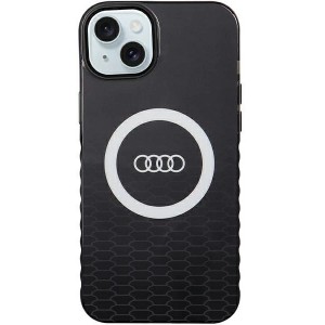 Audi IML Big Logo MagSafe case for iPhone 15 Plus / 14 Plus - black (universal)