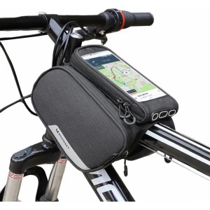 Wozinsky frame bike bag + detachable phone cover up to 6.5 