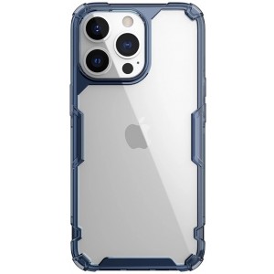 Nillkin Nature Pro case for iPhone 13 Pro Max armored cover blue (universal)