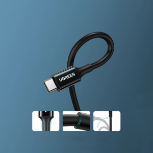 Ugreen US300 USB-C / USB-C 480Mb/s 5A 2m cable - black (universal)