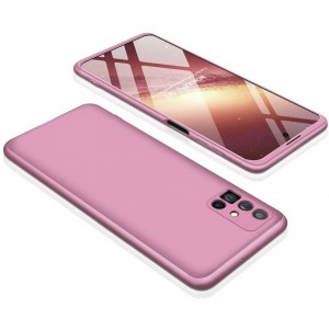 GKK 360 Protection Case Front and Back Case Full Body Cover Samsung Galaxy M51 pink (universal)