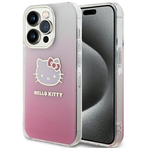 Hello Kitty IML Gradient Electrop Kitty Head case for iPhone 14 Pro - pink (universal)