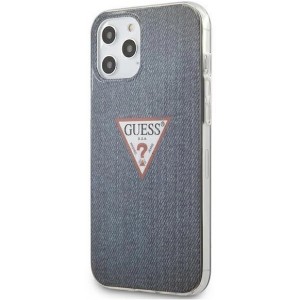 Guess GUHCP12LPCUJULDB iPhone 12 Pro Max 6.7" navy/dark blue hardcase Jeans Collection (universal)