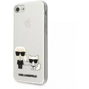 Karl Lagerfeld Protective phone case Karl Lagerfeld KLHCI8CKTR for Apple iPhone 7/8/ SE 2020/2022 hardcase Transparent Karl