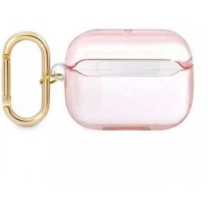 Guess GUAPHHTSP AirPods Pro cover pink/pink Strap Collection