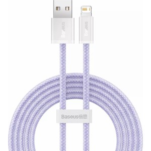 Baseus Dynamic USB to Lightning Cable, 2.4A, 2m (Purple)