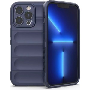 4Kom.pl Magic Shield Case for iPhone 13 Pro Max flexible armored cover dark blue